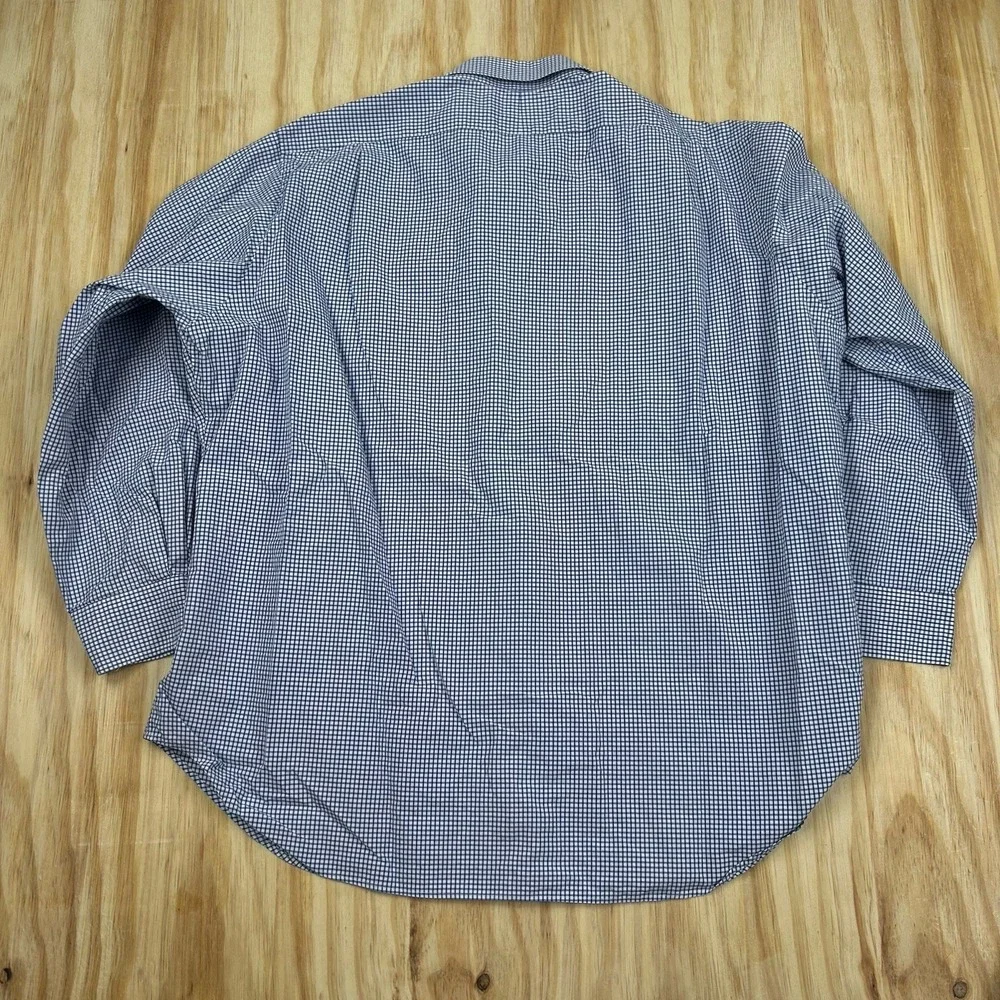 Polo‎ Ralph Lauren Shirt Mens M Blue Regent Classic Fit Gingham Long Sleeve